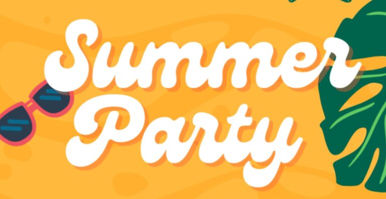 DCAHF Summer Party Poster